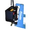Eoslift 3,300 lbs. Weight Capacity, 27" x 45" Forks, Double Cylinder Scissor Lift Pallet Jack, 31.5" Raised Height I15DE - alternate 3